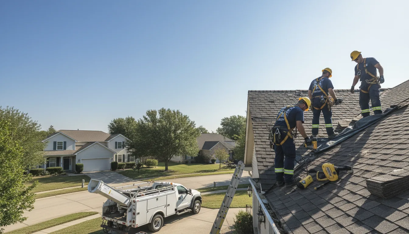 Wind Damage Roof Repair in Ottsville, PA